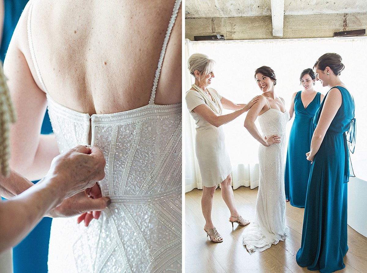 Candid wedding getting ready pictures by Clean Plate Pictures, Hudson Valley wedding photographer.