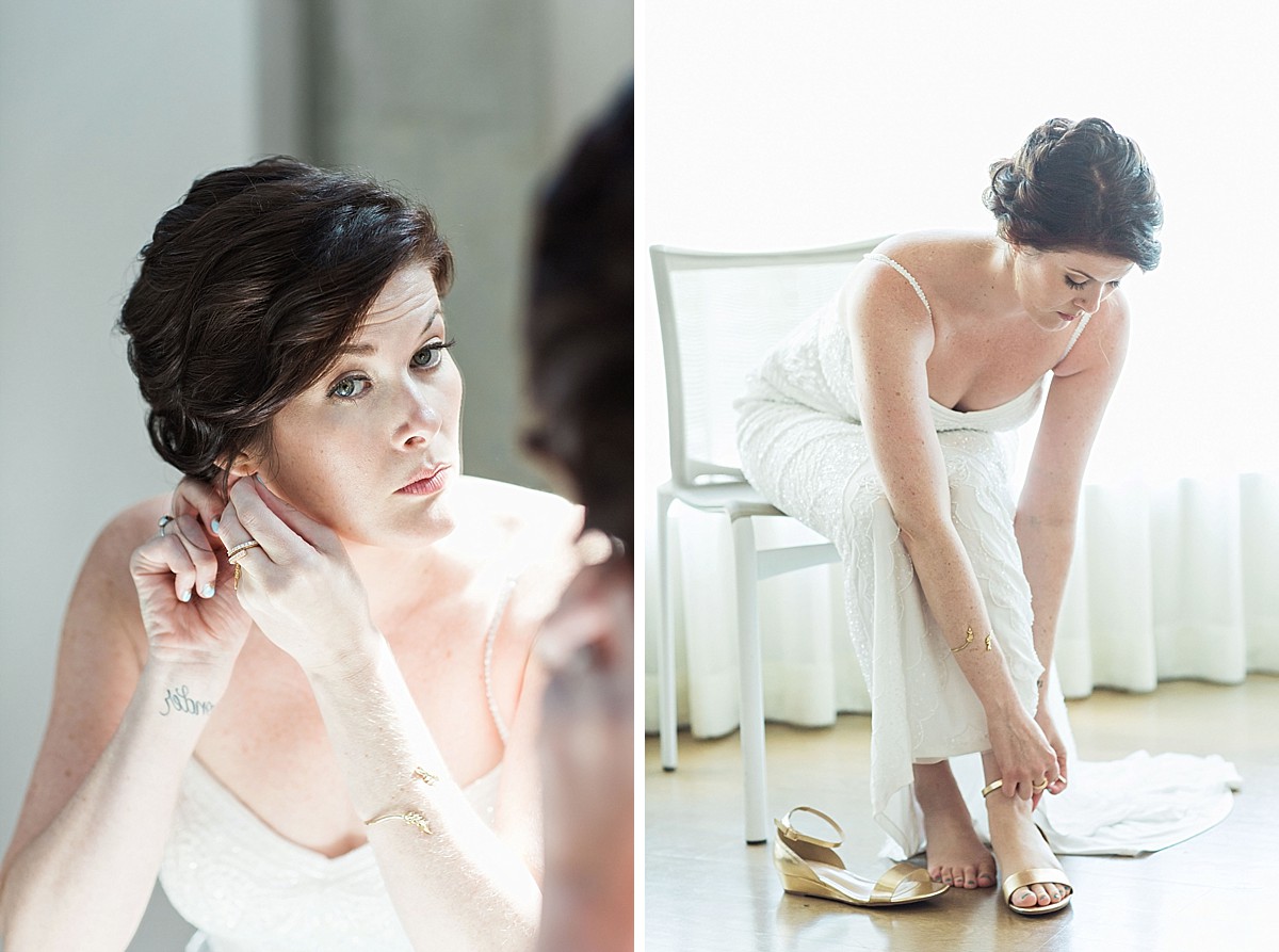Candid wedding getting ready pictures by Clean Plate Pictures, Hudson Valley wedding photographer.