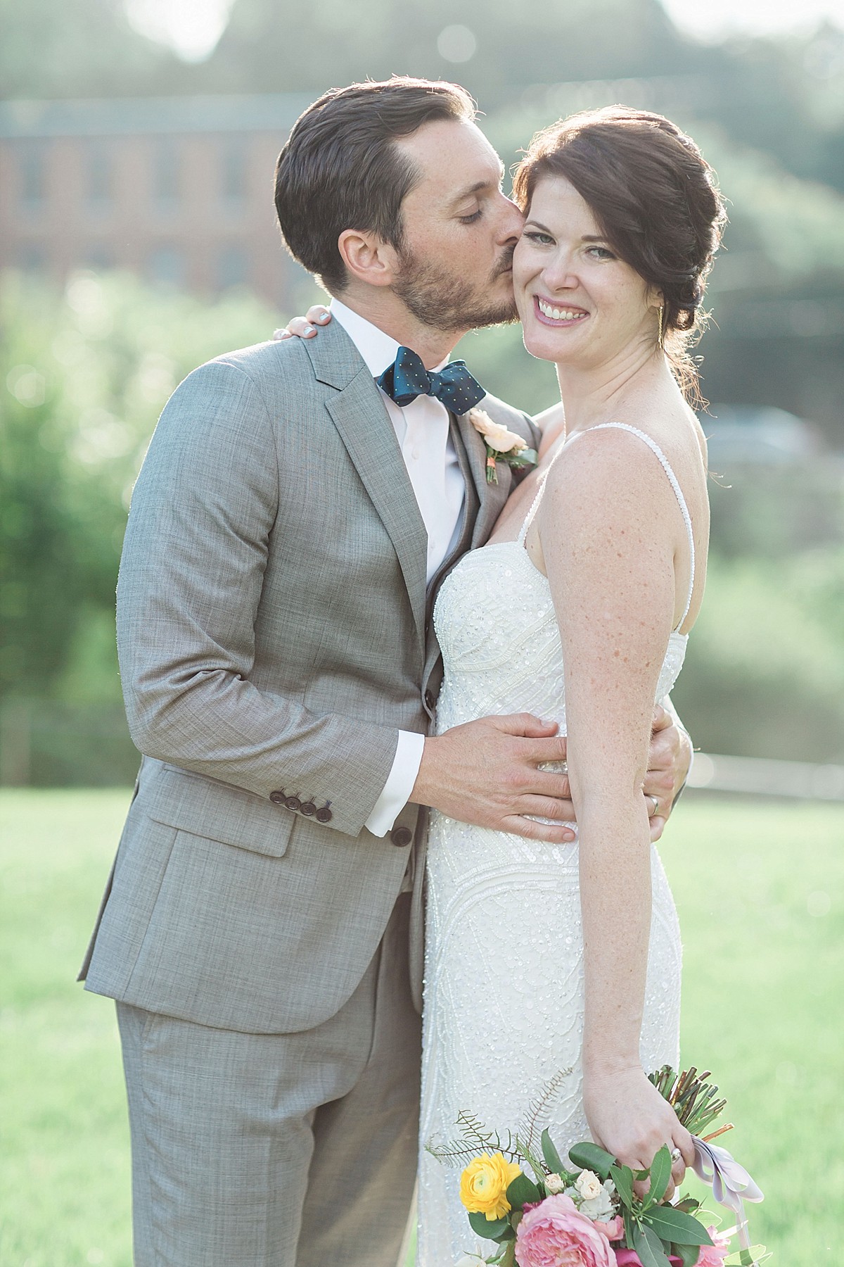 Couples wedding portraits at Beacon Falls, by Clean Plate Pictures, Hudson Valley wedding photographer.