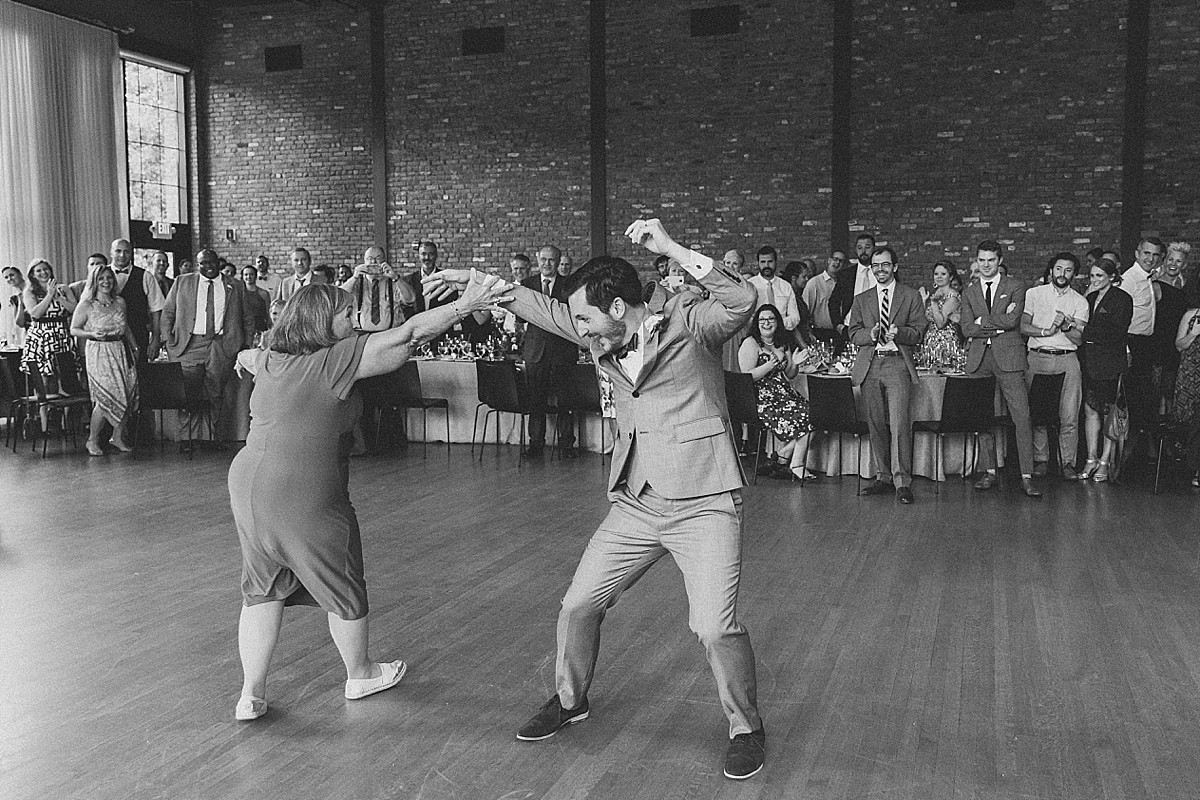 Fun mother-son dance photos at the Roundhouse, Beacon, NY by Clean Plate Pictures, Hudson Valley wedding photographer