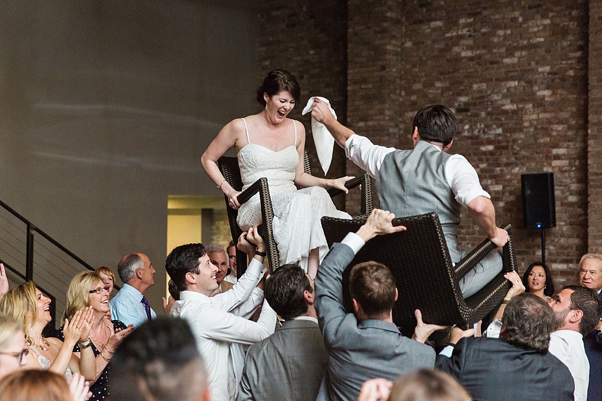 Amazing horah photos at a Roundhouse, Beacon NY wedding by Clean Plate Pictures, Hudson Valley wedding photographer.