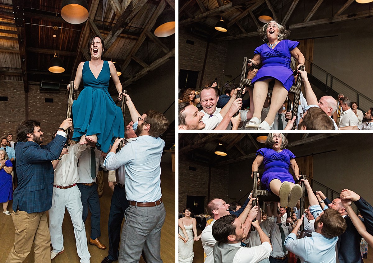 Amazing horah photos at a Roundhouse, Beacon NY wedding by Clean Plate Pictures, Hudson Valley wedding photographer.