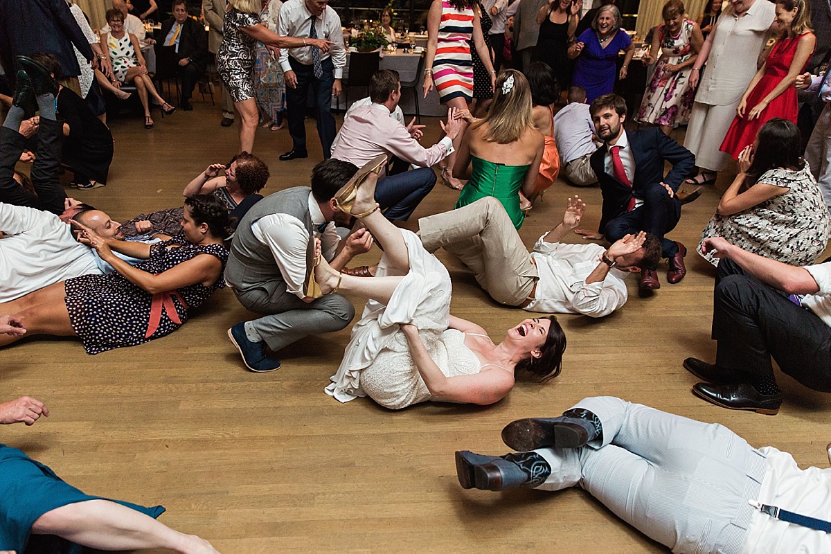 Candid wedding reception dancing photos at a Roundhouse, Beacon NY wedding by Clean Plate Pictures, Hudson Valley wedding photographer.